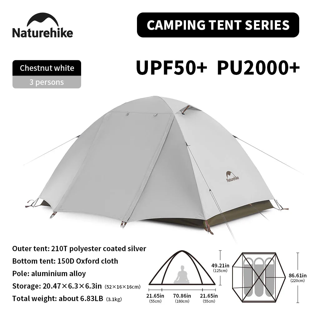 Naturehike Camping Tent 2-3 People